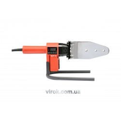 Паяльник для термопластикових труб YATO 850 Вт + 7 адаптерів 16-63 мм