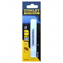 Свердло швидкісне по металу, дереву, пластику STANLEY 2 мм