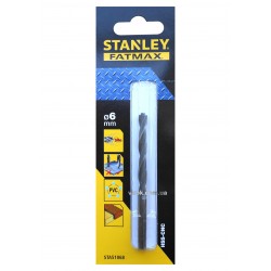 Свердло швидкісне по металу, дереву, пластику STANLEY 6 мм