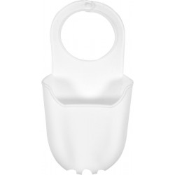 Органайзер для губки підвісний силіконовий білий FALA 200 х 100 мм