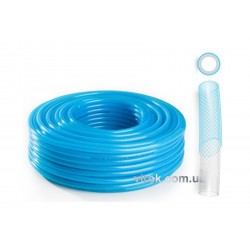 Шланг ПВХ зміцнений бензо-мастилостійкий 0.8 МПа, Ø=8 мм, t=1.6 мм, l=25 м