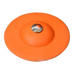 Корок для ванни силіконовий оранжевий FALA Ø= 100 мм