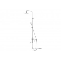 Душовий комплект "STEELY 3" FALA 2 функції висота 91-121 см