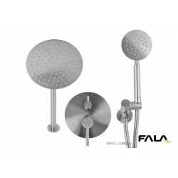 Душовий комплект прихований в стіні STEELY R FALA 2 функції шланг 1.5 м