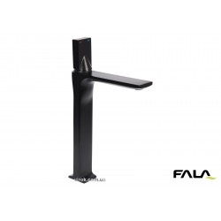 Змішувач води для умивальника високий "NOIR 2" FALA з кульовим регулятором