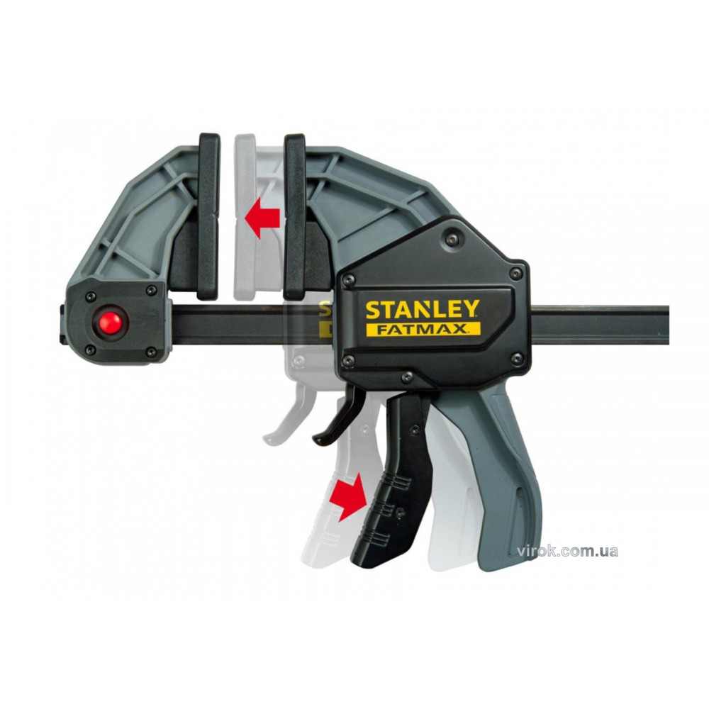 Струбцина тригерна автоматична Stanley FatMax "L" 600 мм - фото 2 Струбцина тригерна автоматична Stanley FatMax "L" 600 мм - фото 2