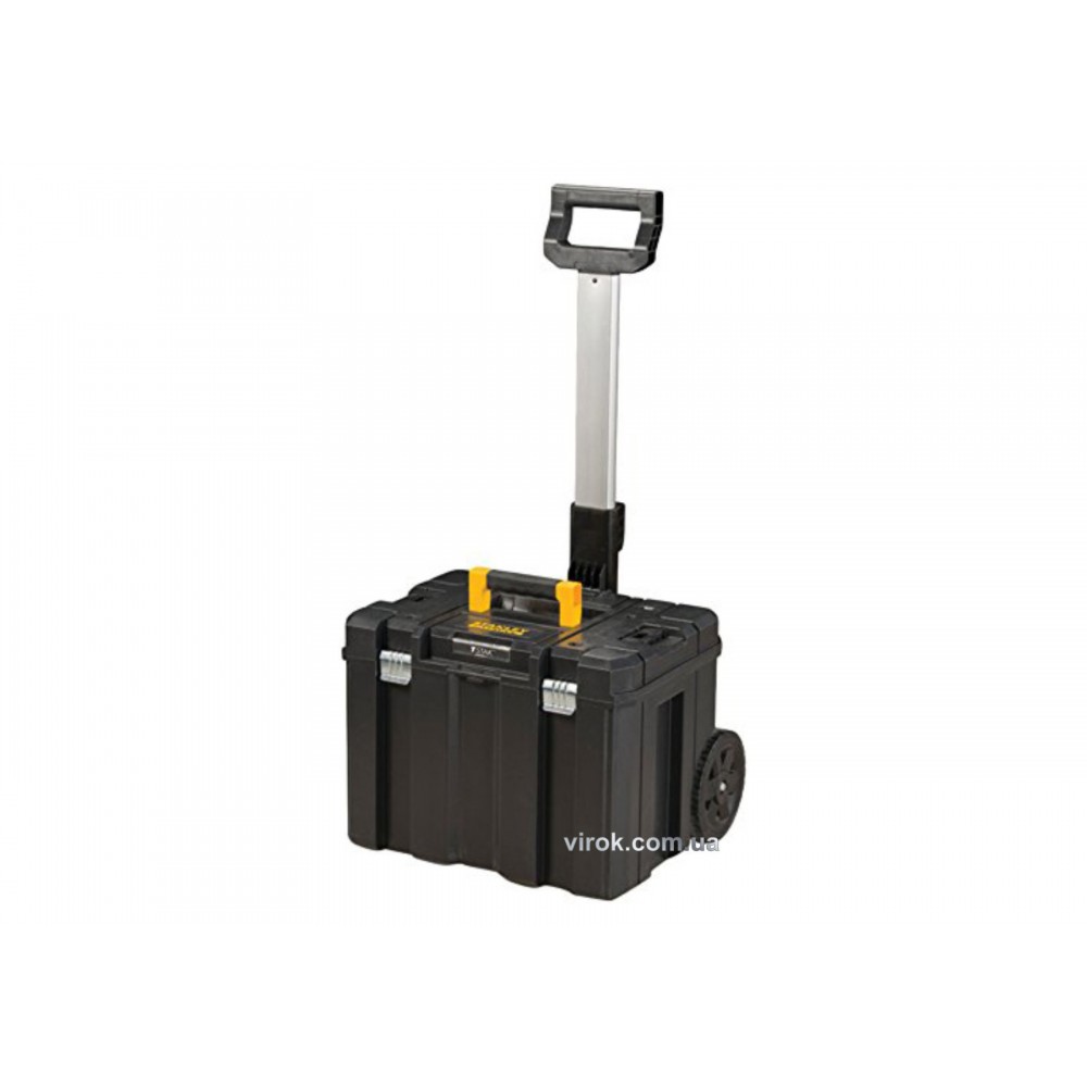 Ящик для інструментів на колесах STANLEY "FatMax TSTAK" 43 х 63 х 49 см з телескопічною ручкою - фото 1 Ящик для інструментів на колесах STANLEY "FatMax TSTAK" 43 х 63 х 49 см з телескопічною ручкою - фото 1