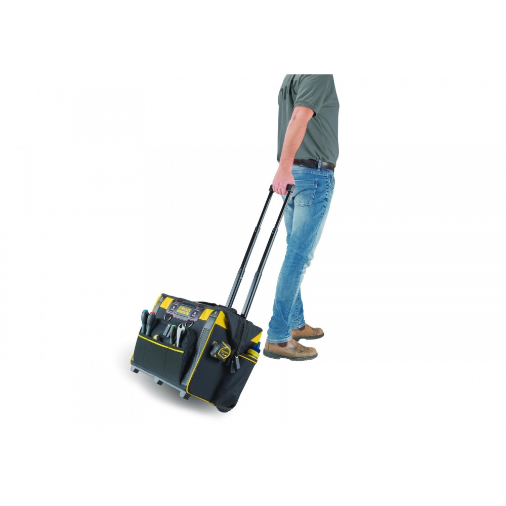Сумка для інструментів STANLEY "FatMax" на 2 колесах і з телескопічною ручкою 44 х 25 х 44 см - фото 1 Сумка для інструментів STANLEY "FatMax" на 2 колесах і з телескопічною ручкою 44 х 25 х 44 см - фото 1