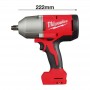 Гайкокрут акумуляторний 1/2\" MILWAUKEE, M18 BLHIWF12-0X, 1627Нм, (HD кейс) - фото 5