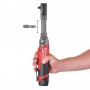 Гайкокрут кутовий акумуляторний 3/8 дюйма MILWAUKEE, M12 FIR38LR-0, 75Нм (+ перехідник) - фото 11