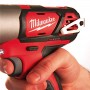 Гвинтокрут акумуляторний 1/4\" HEX MILWAUKEE, M12 BID-0, 112Нм (заміна на 4933464476) - фото 10