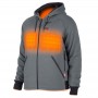 Толстовка з підігрівом MILWAUKEE, M12 HHGREY4-0(L), сіра (розмір L)