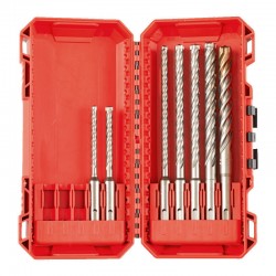 Набір із 7 бурів SDS+ MX4 Set 1 MILWAUKEE Набір із 7 бурів SDS+ MX4 Set 1 MILWAUKEE