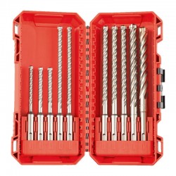 Набір із 10 бурів SDS+ MX4 Set 3 MILWAUKEE 4932492115 Набір із 10 бурів SDS+ MX4 Set 3 MILWAUKEE 4932492115