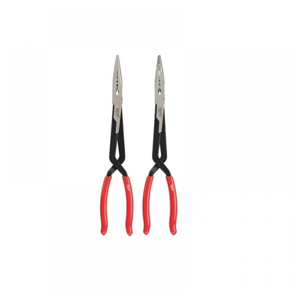 Довгогубці 2 шт LONG REACH PLIER- STRAIGHT MILWAUKEE - фото 1 Довгогубці 2 шт LONG REACH PLIER- STRAIGHT MILWAUKEE - фото 1