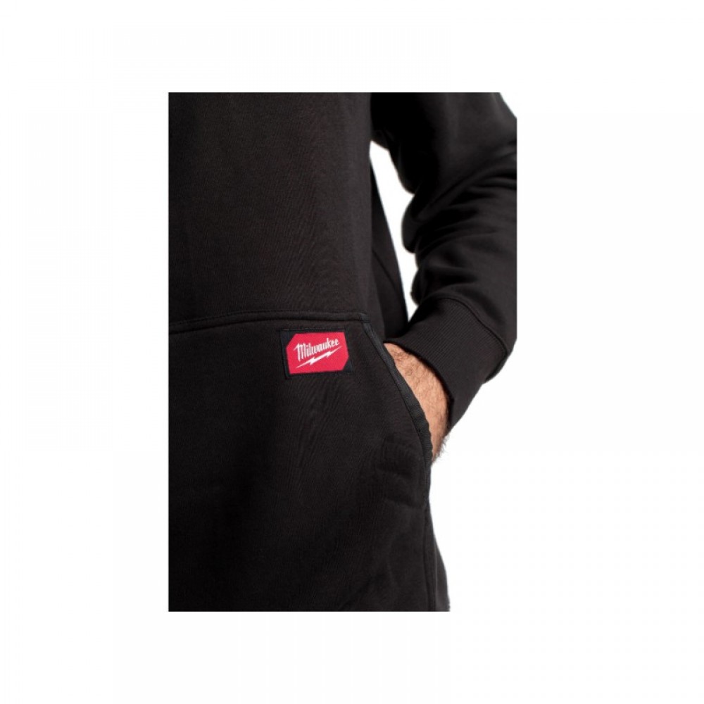 Толстовка WHMW MILWAUKEE, з капюшоном, чорна, розмір L - фото 4 Толстовка WHMW MILWAUKEE, з капюшоном, чорна, розмір L - фото 4
