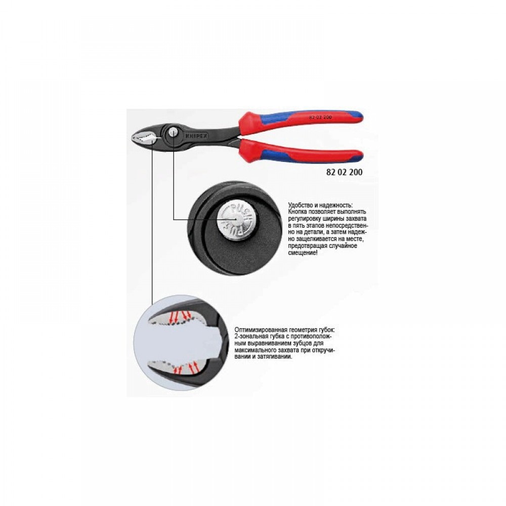 Кліщі TwinGrip 82 02 200 - фото 1 Кліщі TwinGrip 82 02 200 - фото 1