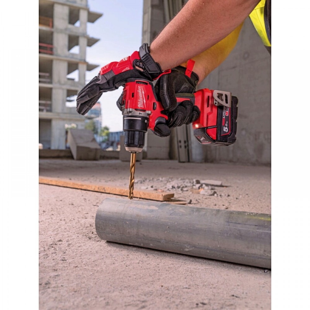 Дриль-шуруповерт акумуляторна безщіткова ударна М18 BLPDRC-422С, крутний момент 60Нм MILWAUKEE (+ за - фото 6 Дриль-шуруповерт акумуляторна безщіткова ударна М18 BLPDRC-422С, крутний момент 60Нм MILWAUKEE (+ за - фото 6