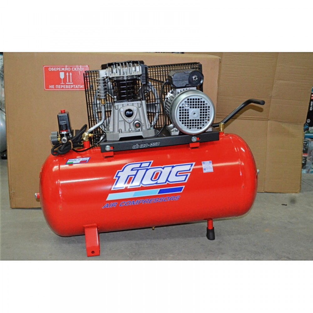 Компресор поршневий Fiac AB 100/360-MC-R3000-PP 220V 10 бар, ресивер 100 л, продуктивність 21 м3/год - фото 2