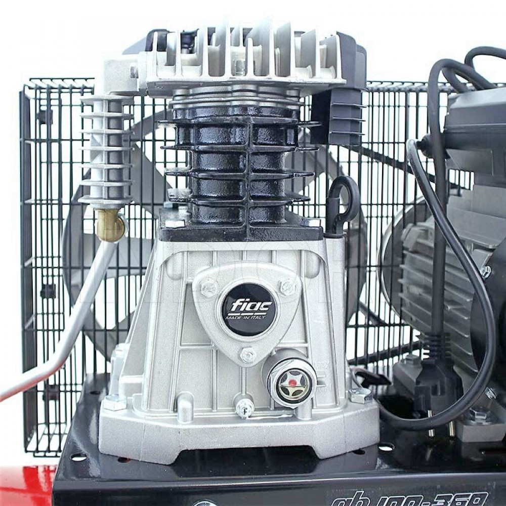 Компресор поршневий Fiac AB 100/360-MC-R3000-PP 220V 10 бар, ресивер 100 л, продуктивність 21 м3/год - фото 3