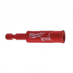 Коронка алмазна Diamond Plus MILWAUKEE, O12,0мм (1/4 Hex)
