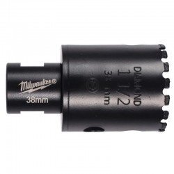 Коронка алмазна M14 Diamond Max MILWAUKEE, O38мм (суха) Коронка алмазна M14 Diamond Max MILWAUKEE, O38мм (суха)