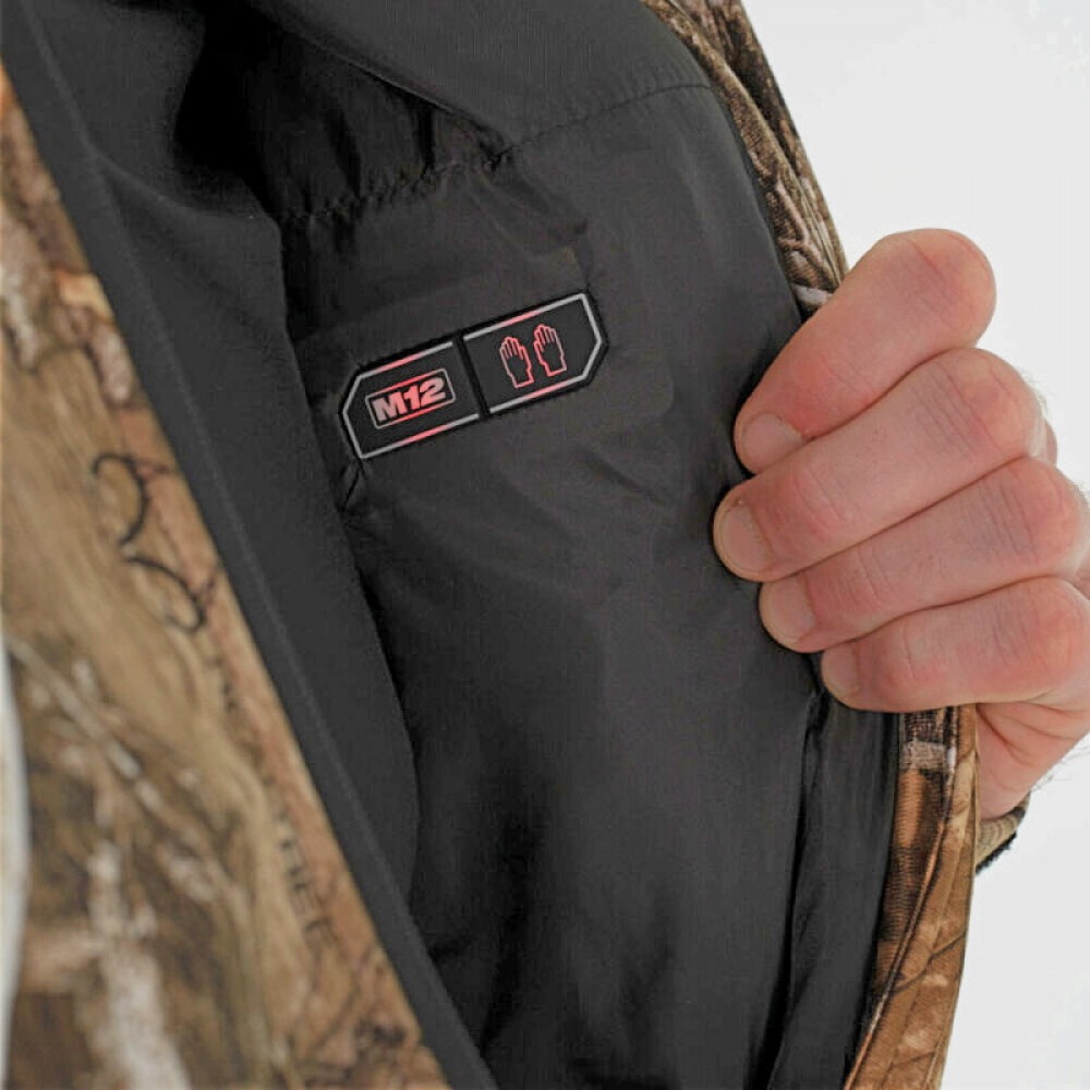 Куртка з підігрівом розмір \"L\" M12 HJCAMO6-201 MILWAUKEE +з/в+ акумулятор - фото 11 Куртка з підігрівом розмір \"L\" M12 HJCAMO6-201 MILWAUKEE +з/в+ акумулятор - фото 11