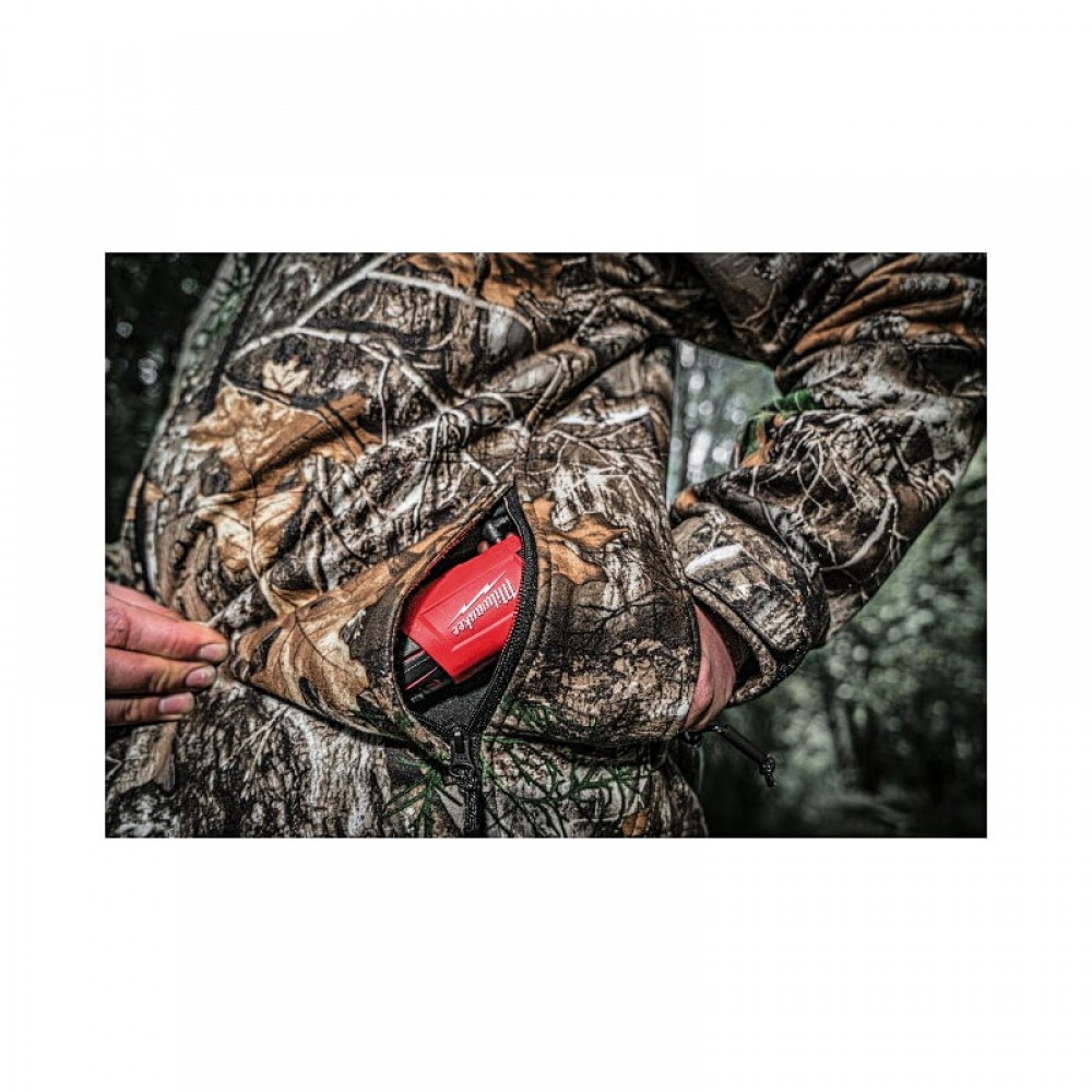 Куртка з підігрівом розмір \"L\" M12 HJCAMO6-201 MILWAUKEE +з/в+ акумулятор - фото 7 Куртка з підігрівом розмір \"L\" M12 HJCAMO6-201 MILWAUKEE +з/в+ акумулятор - фото 7