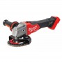 Шліфмашина кутова акумуляторна MILWAUKEE, M18 FSAG125X-0, діаметр 125мм (+захисний кожух, затискна гайка, ключ, опорна гайка, ан - фото 3