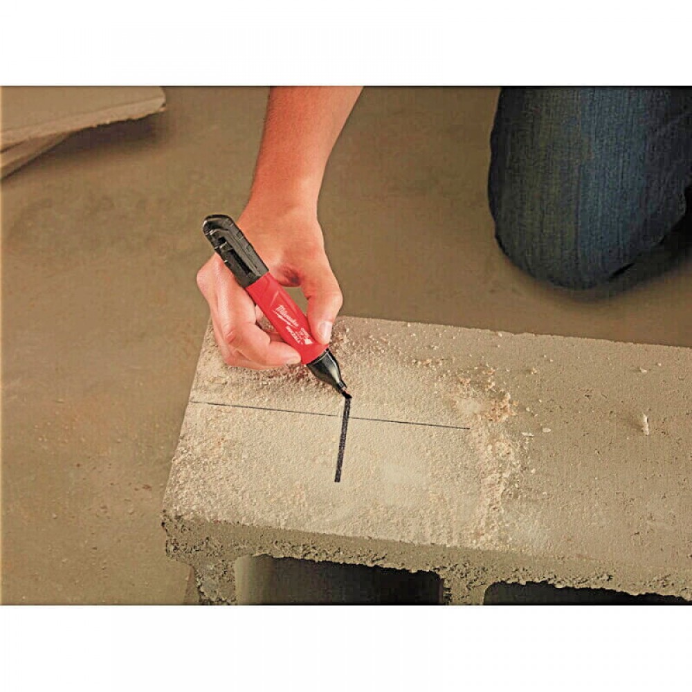 Маркер MILWAUKEE INKZALL для стройплощадки скошенный 48223103 - фото 2 Маркер MILWAUKEE INKZALL для стройплощадки скошенный 48223103 - фото 2