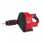 Машина прочистна акумуляторна MILWAUKEE, M18 FDCPF10-0C, трос 10м - фото 8