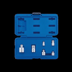 Набір адаптерів 1/4\"+3/8\"+1/2\"+3/4\" 6 предметів KING TONY Набір адаптерів 1/4\"+3/8\"+1/2\"+3/4\" 6 предметів KING TONY