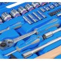 Набір інструментів 128 одиниць 1/4\"+1/2\" - фото 11