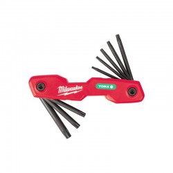 Набір складних шестигранних ключів Torx, 8 шт. Milwaukee 4932480979 Набір складних шестигранних ключів Torx, 8 шт. Milwaukee 4932480979