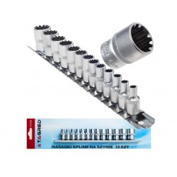 Набір торцевих головок TAGRED TA1078, 13 шт