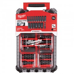 Набір ударних насадок 1/2 SHOCKWAVE 16 предметів з органайзером PACKOUT Набір ударних насадок 1/2 SHOCKWAVE 16 предметів з органайзером PACKOUT