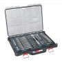 Набір головок PACKOUT 1/4 дюйма + 1/2 дюйма 63 предметів MILWAUKEE