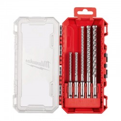 Набір з 5 бурів SDS+ MX4 MILWAUKEE Набір з 5 бурів SDS+ MX4 MILWAUKEE