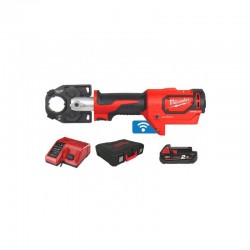 Обжимник гідравлійчний акумуляторний для кабелів MILWAUKEE M18 HCCT-201C ONE-KEY (+ заряд.пристрій, 1 акум., HD кейс)