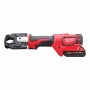 Обжимник гідравлійчний акумуляторний для кабелів MILWAUKEE M18 HCCT-201C ONE-KEY (+ заряд.пристрій, 1 акум., HD кейс) - фото 17