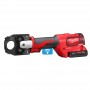 Обжимник гідравлійчний акумуляторний для кабелів MILWAUKEE M18 HCCT-201C ONE-KEY (+ заряд.пристрій, 1 акум., HD кейс) - фото 17