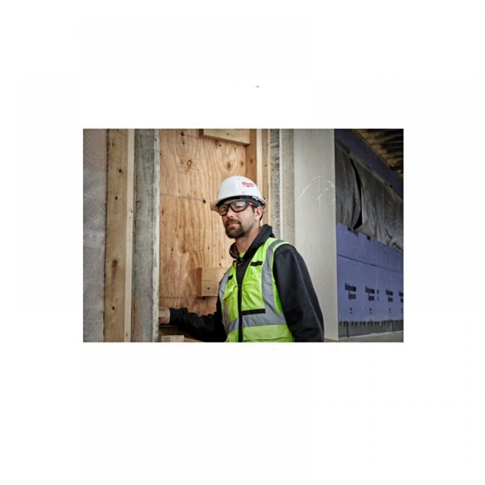 Окуляри захисні Premium MILWAUKEE (прозорі) з м'якими вкладками - фото 4 Окуляри захисні Premium MILWAUKEE (прозорі) з м'якими вкладками - фото 4