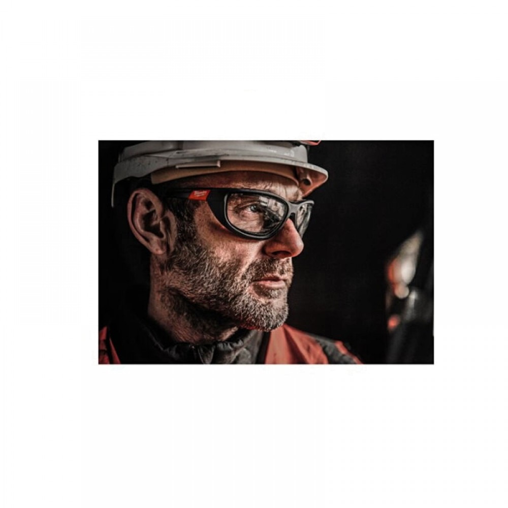 Окуляри захисні Premium MILWAUKEE (прозорі) з м'якими вкладками - фото 5 Окуляри захисні Premium MILWAUKEE (прозорі) з м'якими вкладками - фото 5