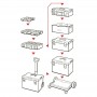 оранайзер для інструментів QBRICK SYSTEM ONE 200 2,0 Profi Red - фото 4