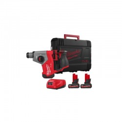 Перфоратор акумуляторний безщітковий SDS-PLUS MILWAUKEE M12 FHAC16-502X (1,15Дж) (+ заряд.пристрій, 2 акум., HD кейс)