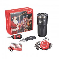 Подарунковий набір інструментів CHRISTMAS PROMO 2023 MILWAUKEE (викрутка, тримач біт, шестигранні кл Подарунковий набір інструментів CHRISTMAS PROMO 2023 MILWAUKEE (викрутка, тримач біт, шестигранні кл