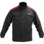 Куртка робоча COMFY YATO розмір L/XL, чорно-червона, 7 кишень, 100% бавовна - фото 9