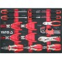 Шафа з інструментами YATO, на колесах, 7 шуфляд, 977x 725x 480 мм, набір 157 елем. - фото 12 Шафа з інструментами YATO, на колесах, 7 шуфляд, 977x 725x 480 мм, набір 157 елем. - фото 12