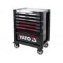 Шафа з інструментами YATO, на колесах, 7 шуфляд, 977x 725x 480 мм, набір 157 елем. - фото 12 Шафа з інструментами YATO, на колесах, 7 шуфляд, 977x 725x 480 мм, набір 157 елем. - фото 12