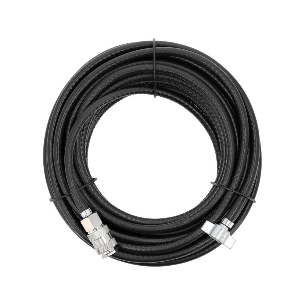 Шланг пневматичний ПВХ для автом YATO з швидким роз'ємом; Ø=6/10 мм, роб тиск 10 Bar, l=12 м, гв М16 - фото 1 Шланг пневматичний ПВХ для автом YATO з швидким роз'ємом; Ø=6/10 мм, роб тиск 10 Bar, l=12 м, гв М16 - фото 1